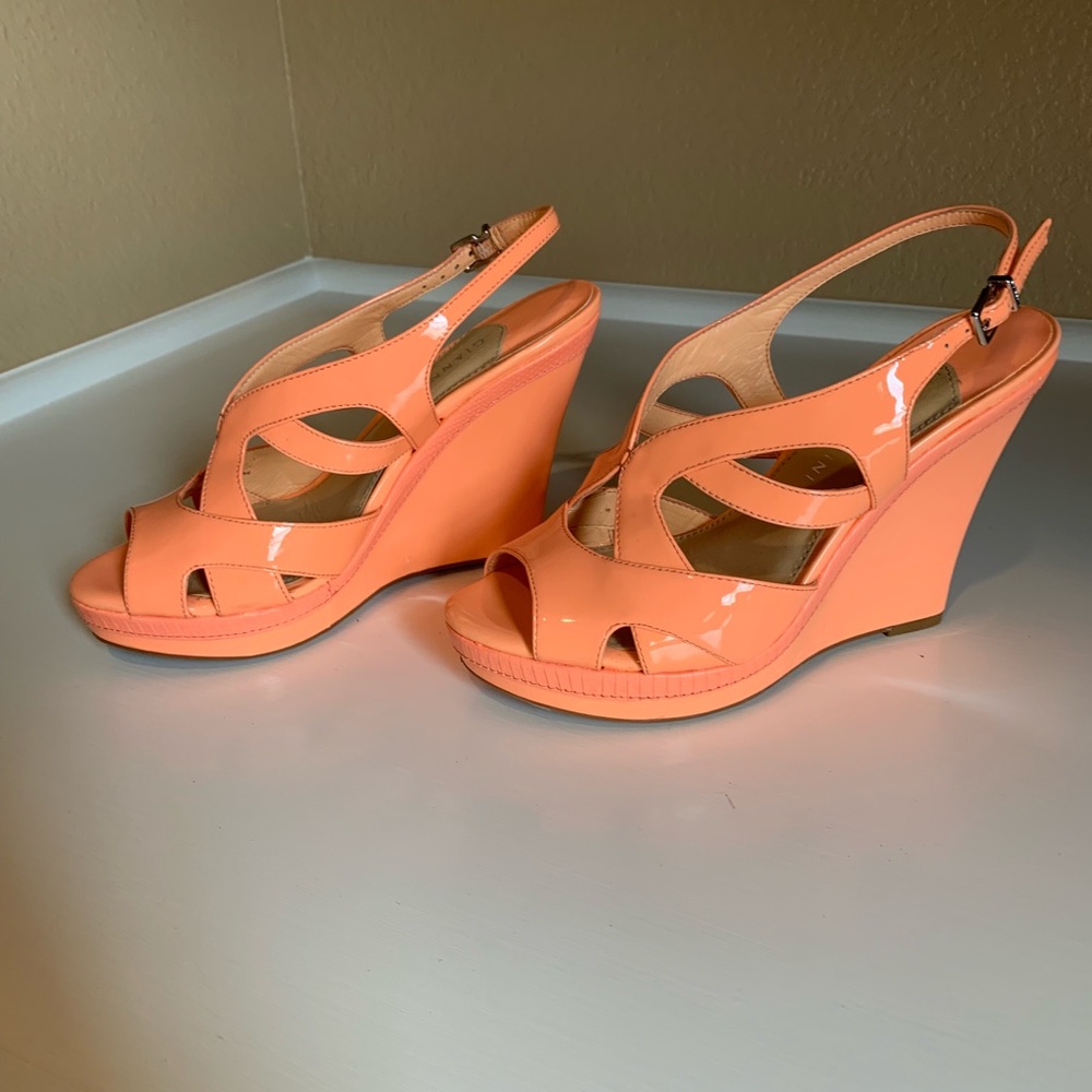 Gianni bini 4.5” wedge, size 7